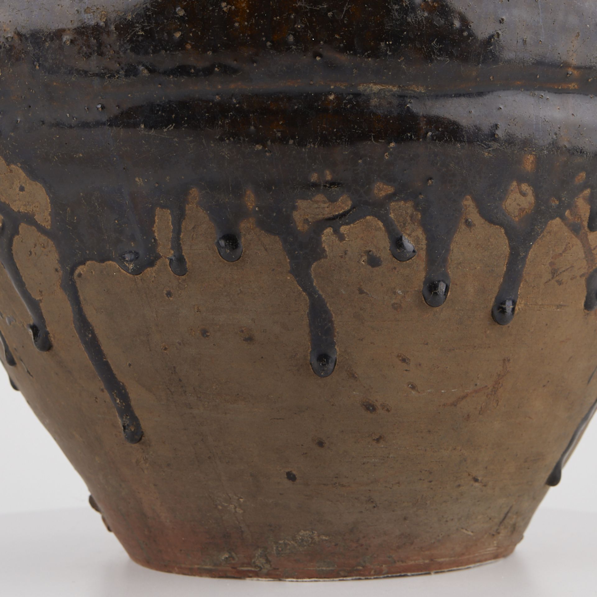 Large Chinese Han Dynasty Glazed Pot - Image 5 of 8