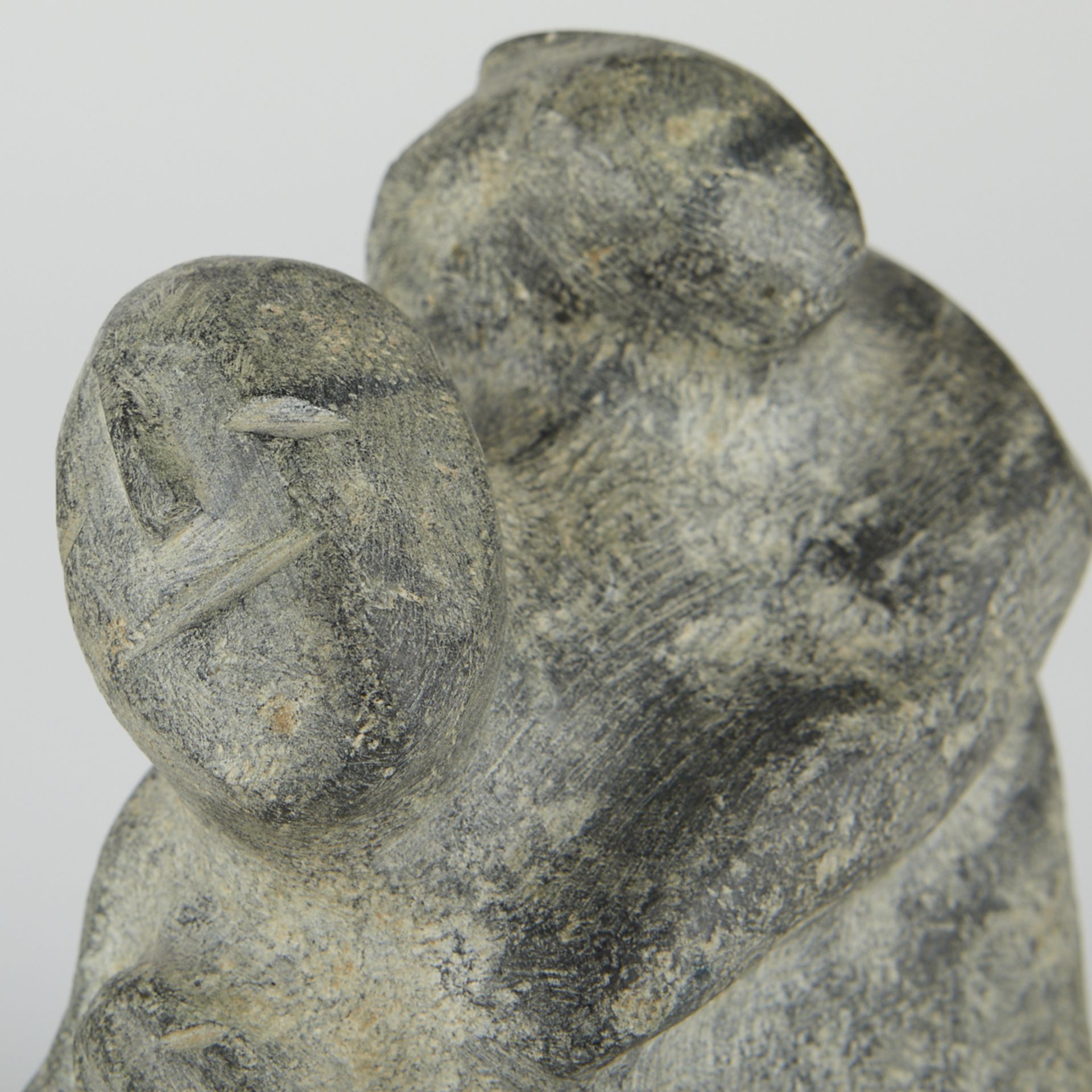 Grp: 3 Luke Anowtalikt Inuit Carvings - Image 10 of 11