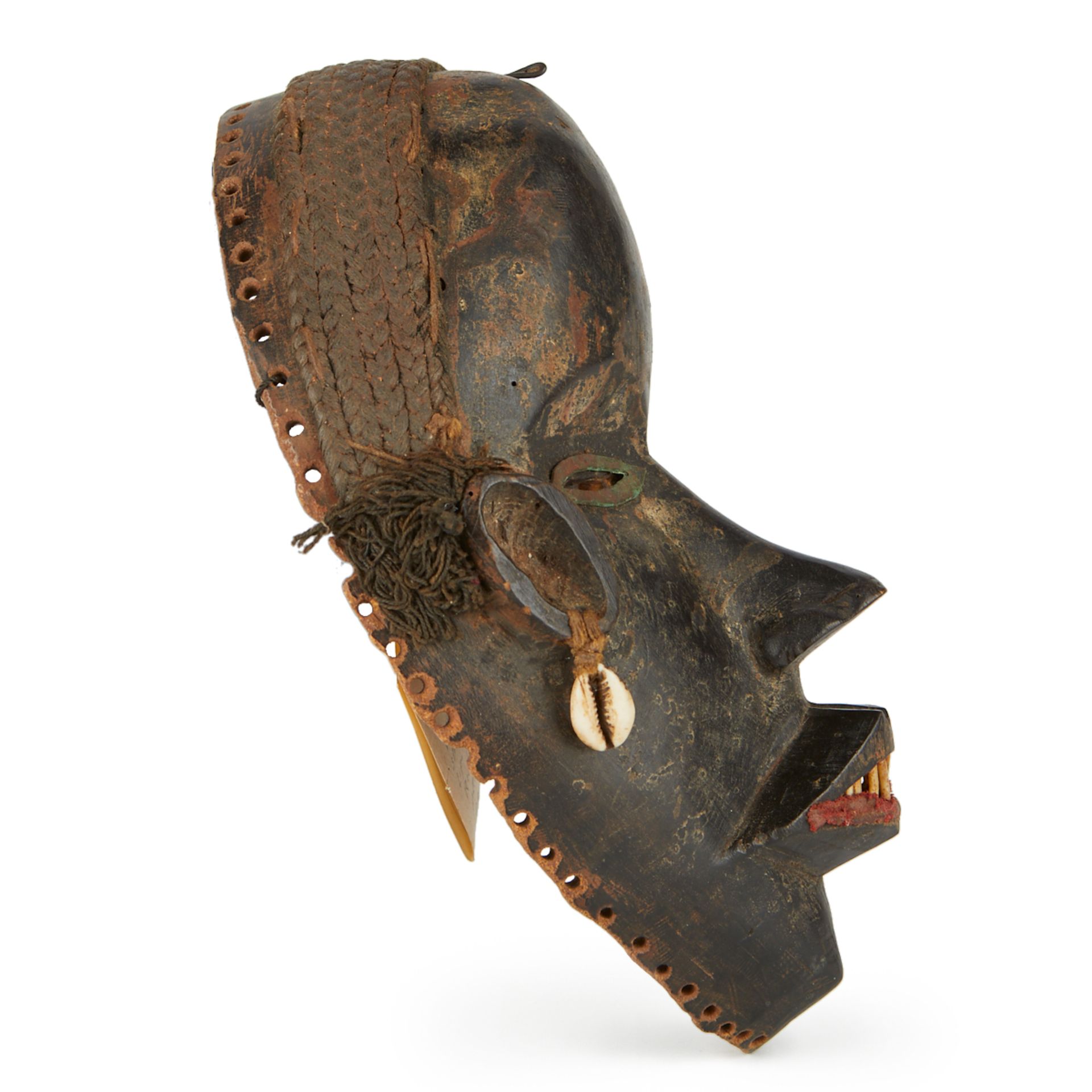 Grp: 5 20th c. African Carved Masks - Image 3 of 41