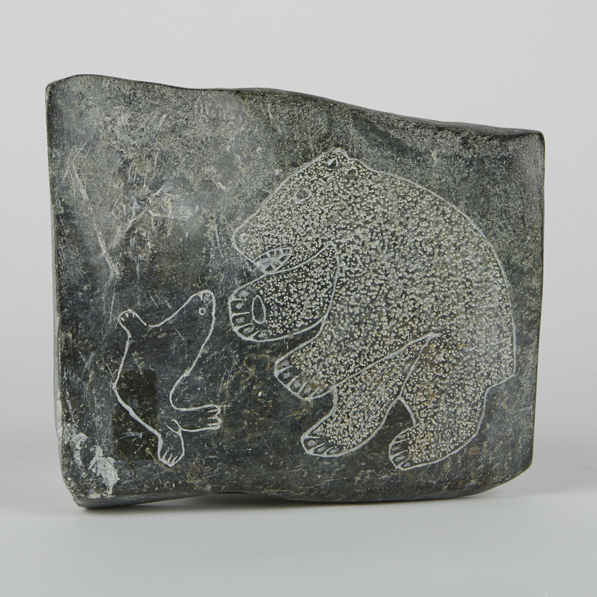 Grp: 3 Pictographic Stone Carvings - Image 4 of 16