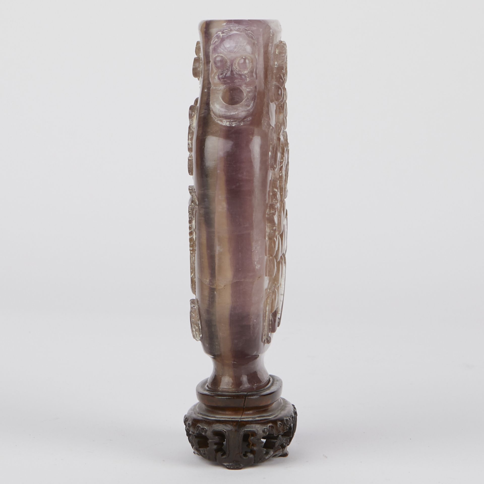 Chinese Amethyst Vase Ex T.B. Walker Collection - Image 3 of 12
