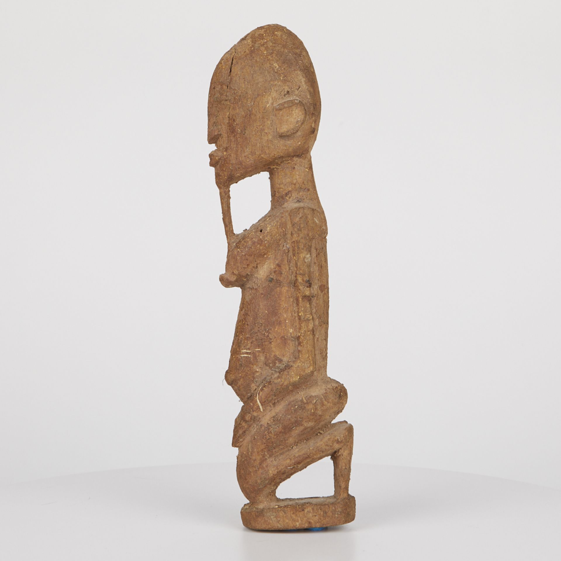 Grp: 5 20th c. African Carved Wood Figures - Image 6 of 38