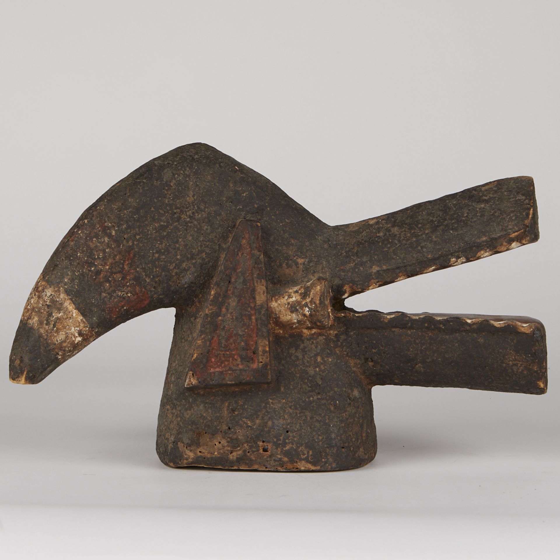 Grp: 5 20th c. African Carved Masks - Image 26 of 33