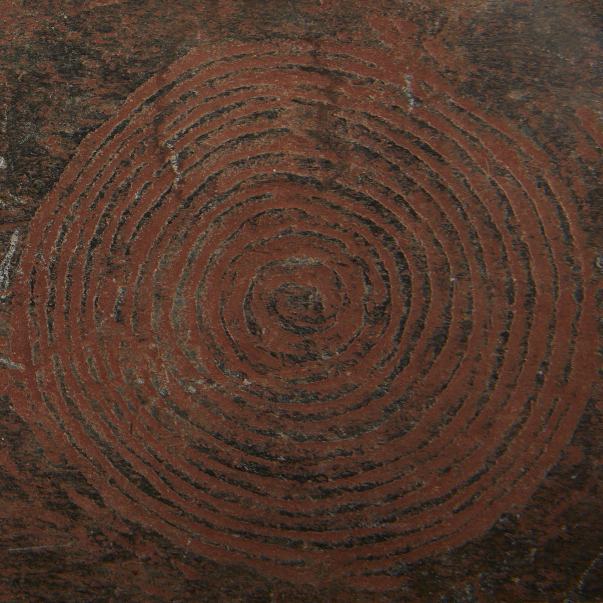 Aboriginal Australian Tjurunga with Concentric Circles - Bild 5 aus 6