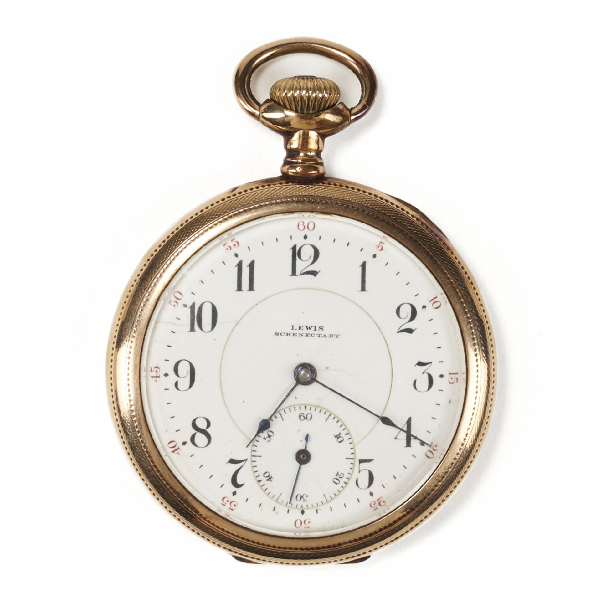 Lewis Gold-Filled Pocket Watch - Bild 2 aus 8