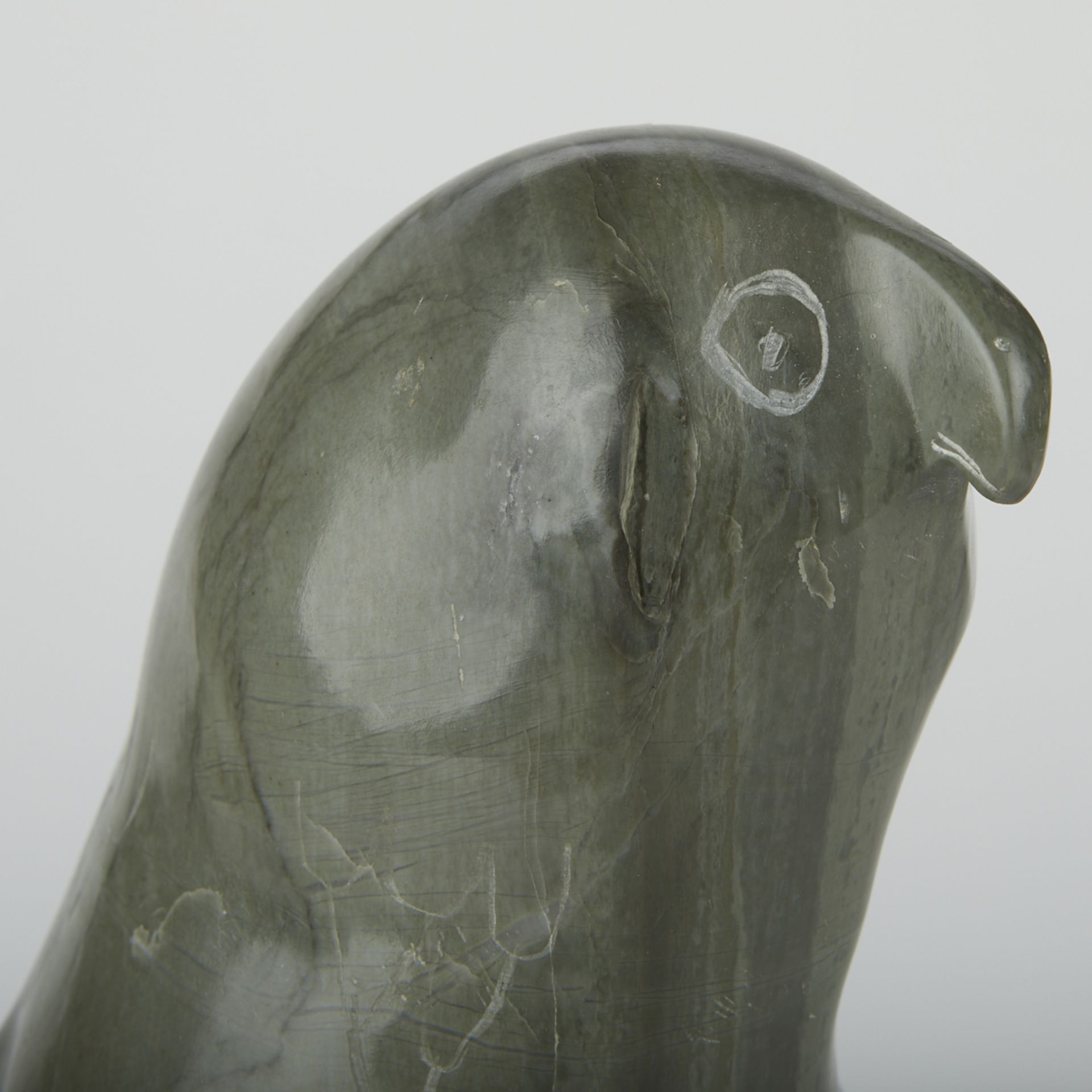 Large Inuit Stone Bird Carving - Image 7 of 7