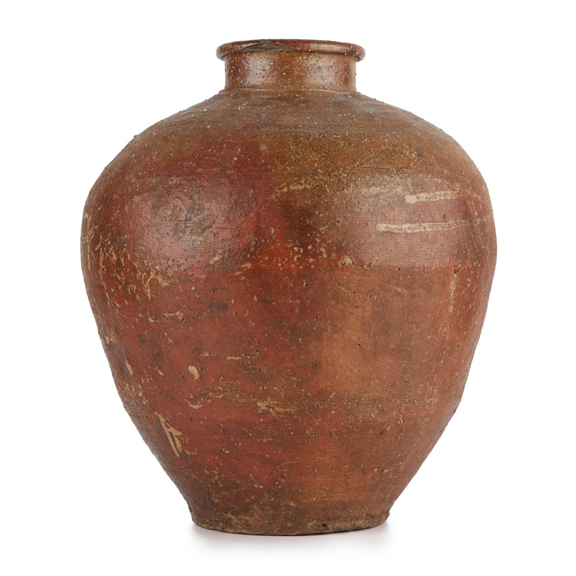 15th c. Japanese Shigaraki Vase Jar - Image 2 of 12