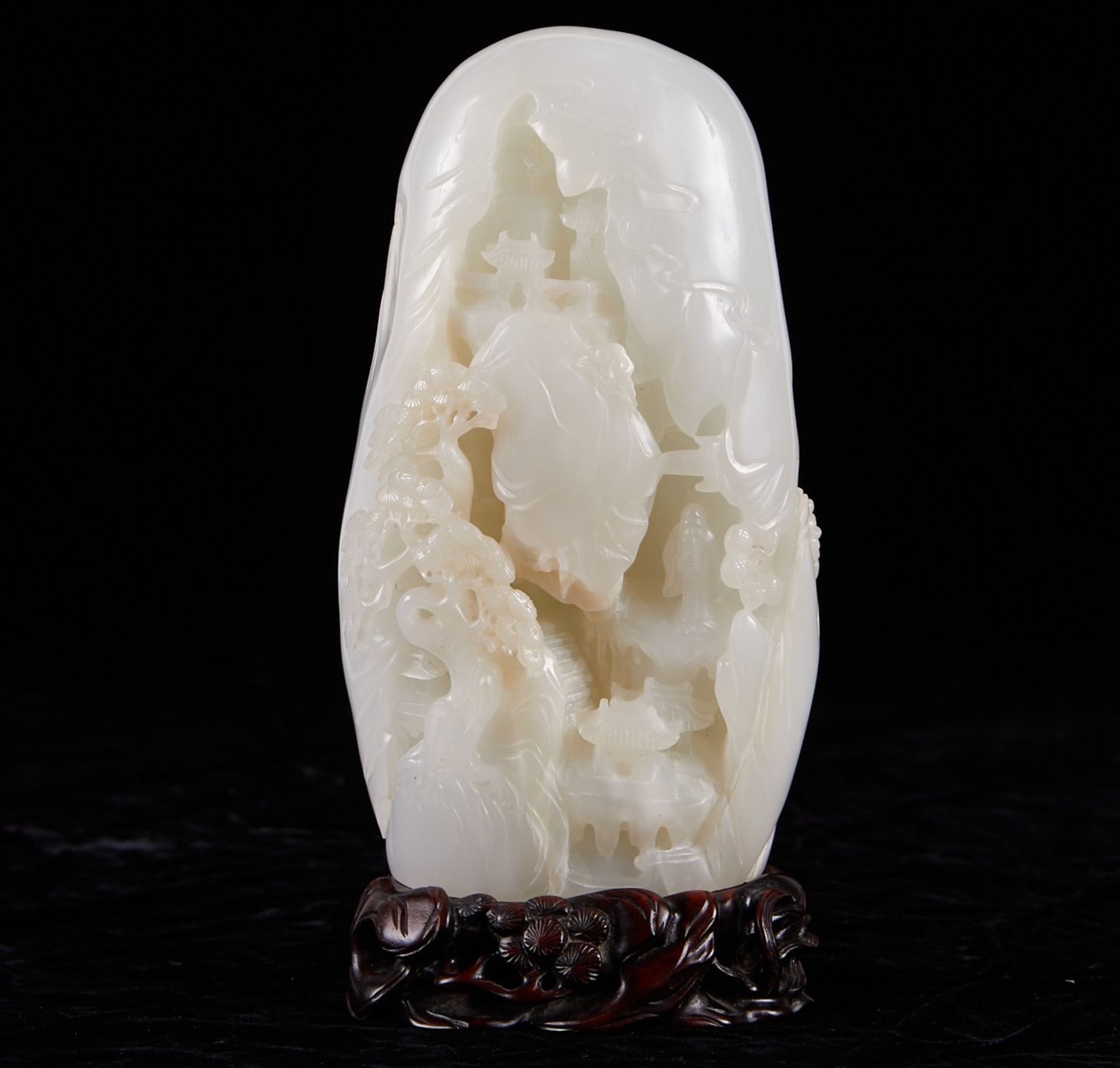 Chinese White Jade Boulder - Image 3 of 8