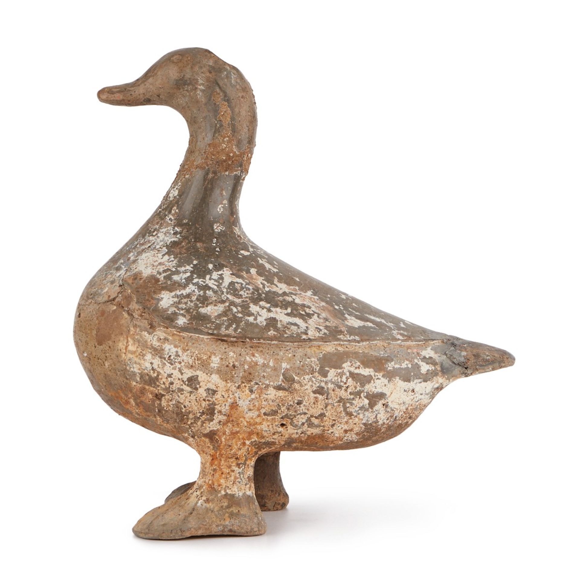 Chinese Han Dynasty Pottery Tomb Duck - Image 5 of 16