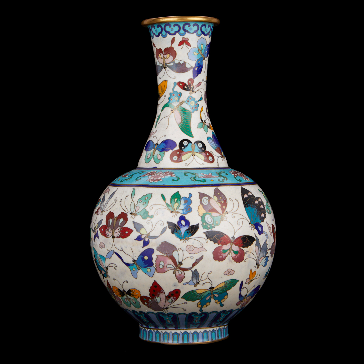 20th C. Chinese Cloisonne Vase