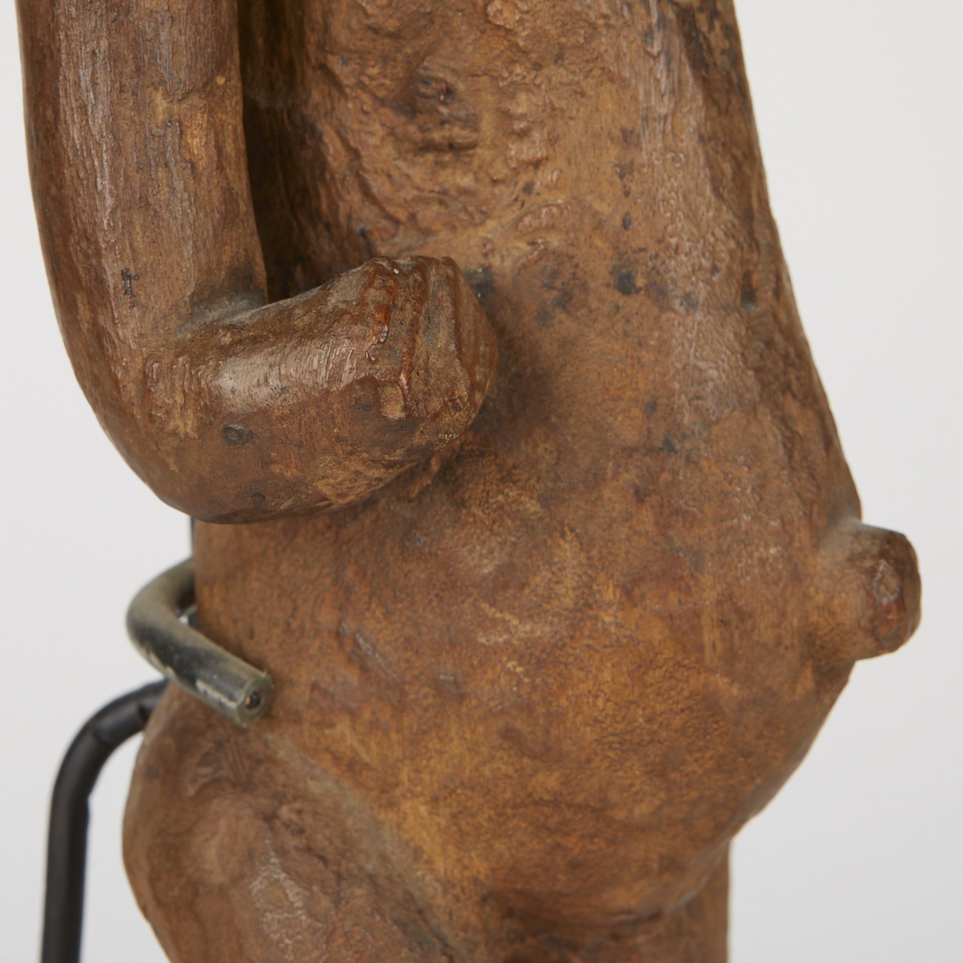 Grp: 5 20th c. African Carved Wood Figures - Image 30 of 38