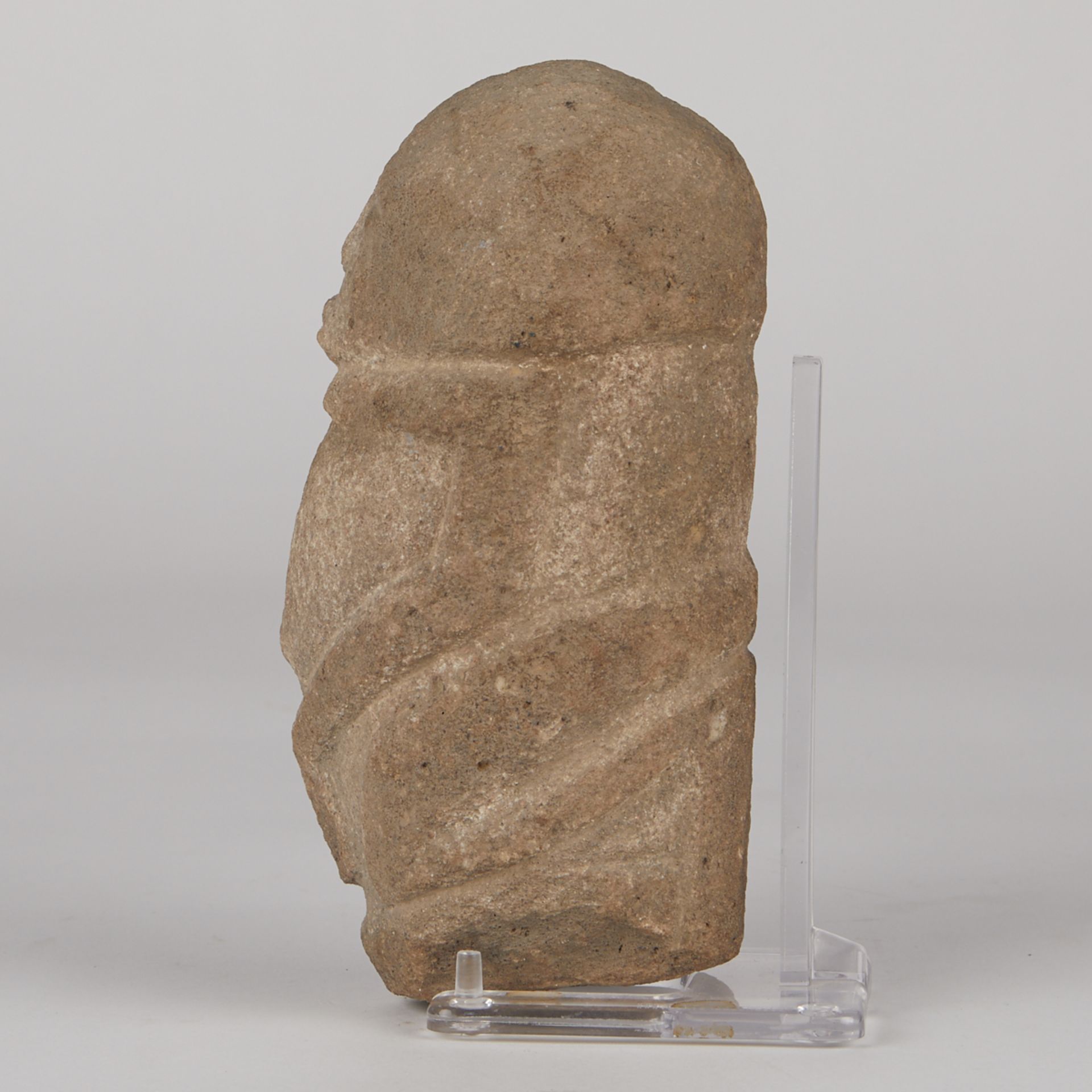 Grp: 5 20th c. African Stone Carvings - Image 28 of 35