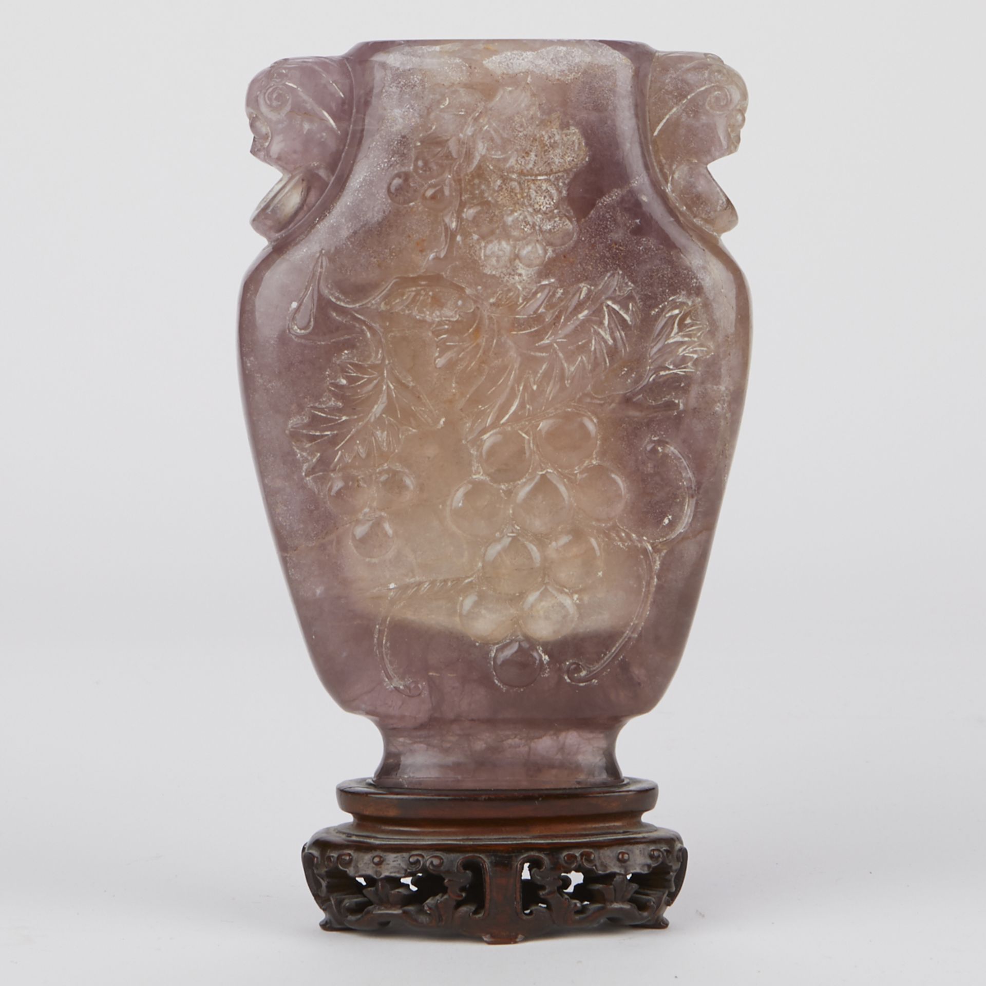 Chinese Amethyst Vase Ex T.B. Walker Collection - Image 4 of 12