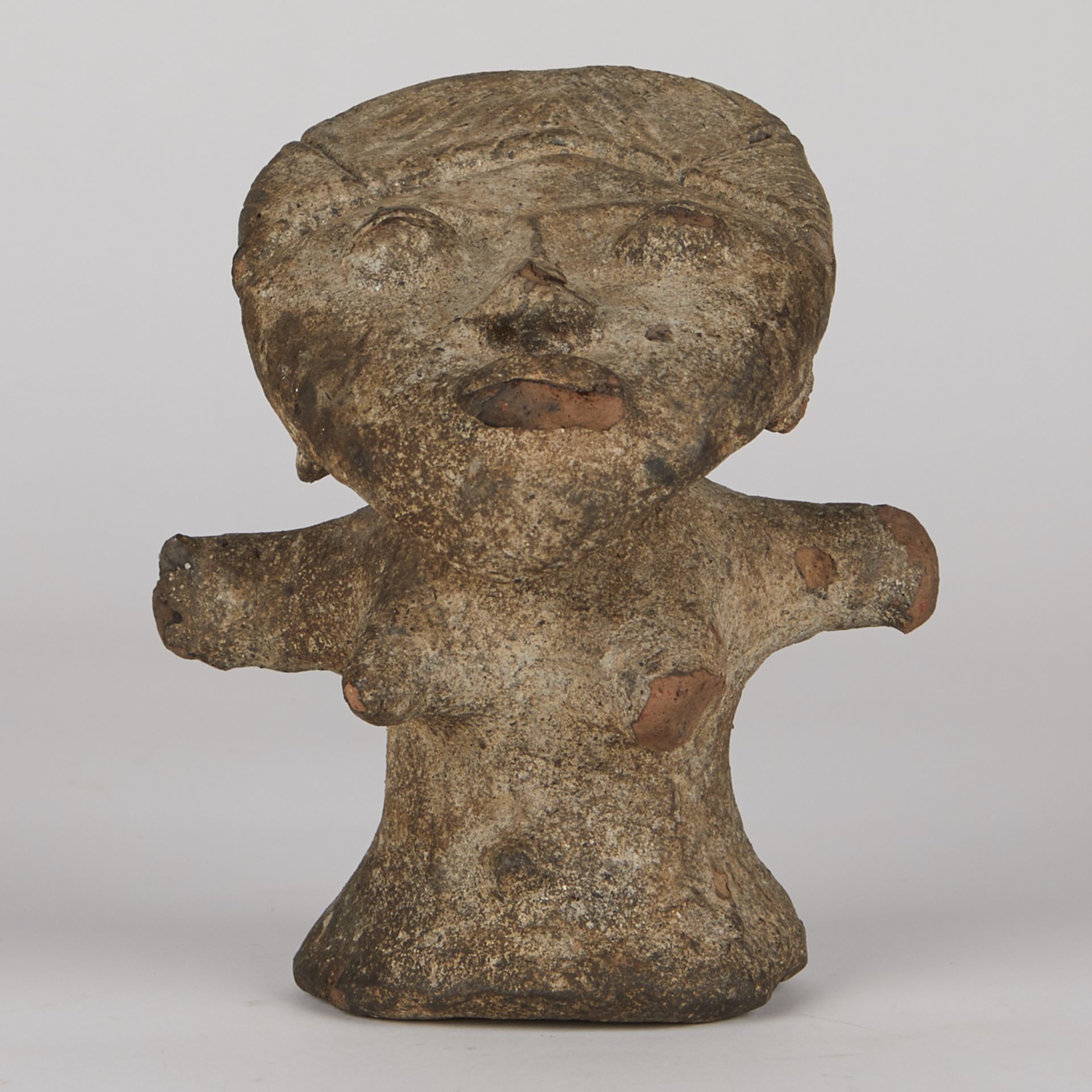Grp: 5 20th c. African Stone Carvings - Image 11 of 35