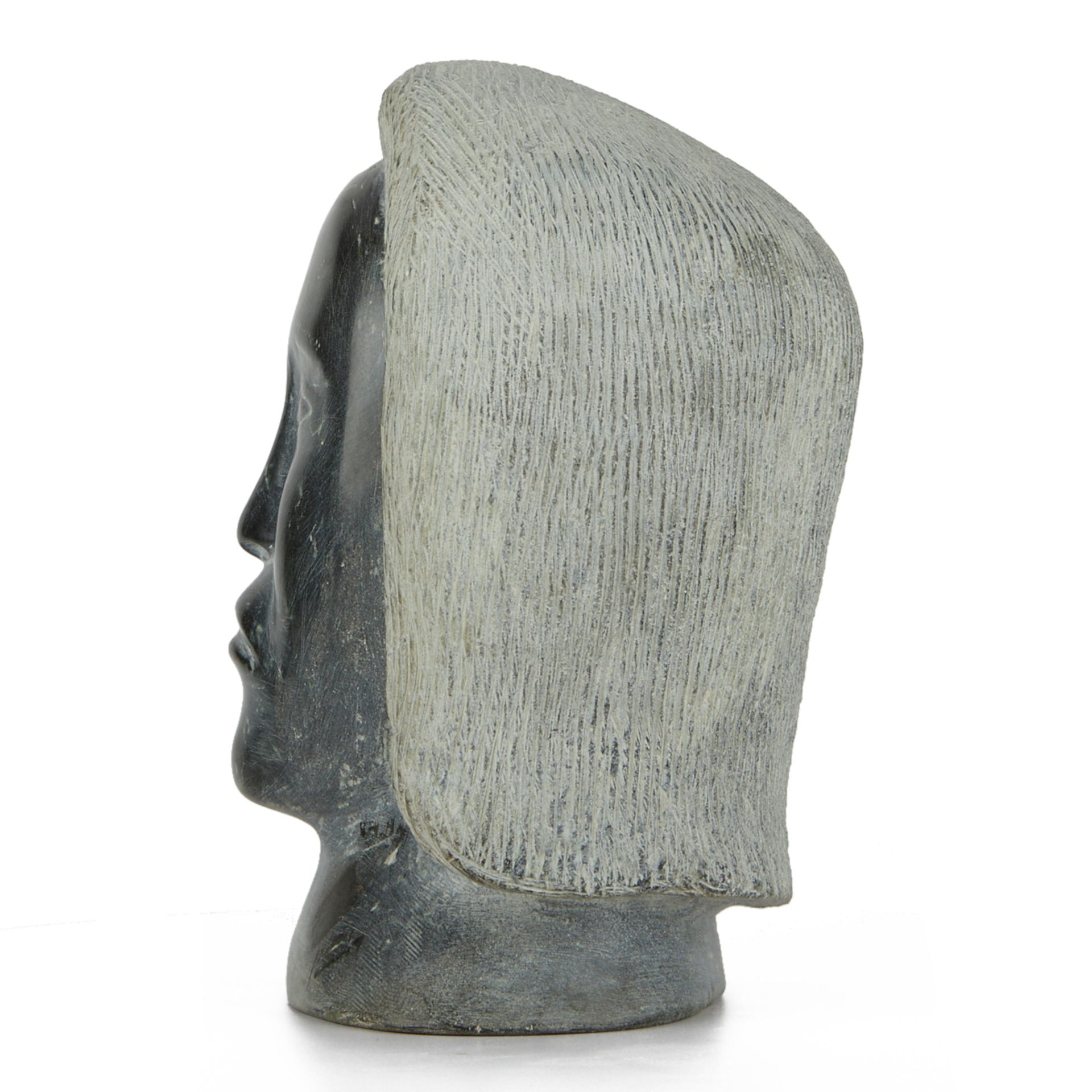 Large Stone Carving Woman's Head - Bild 5 aus 7