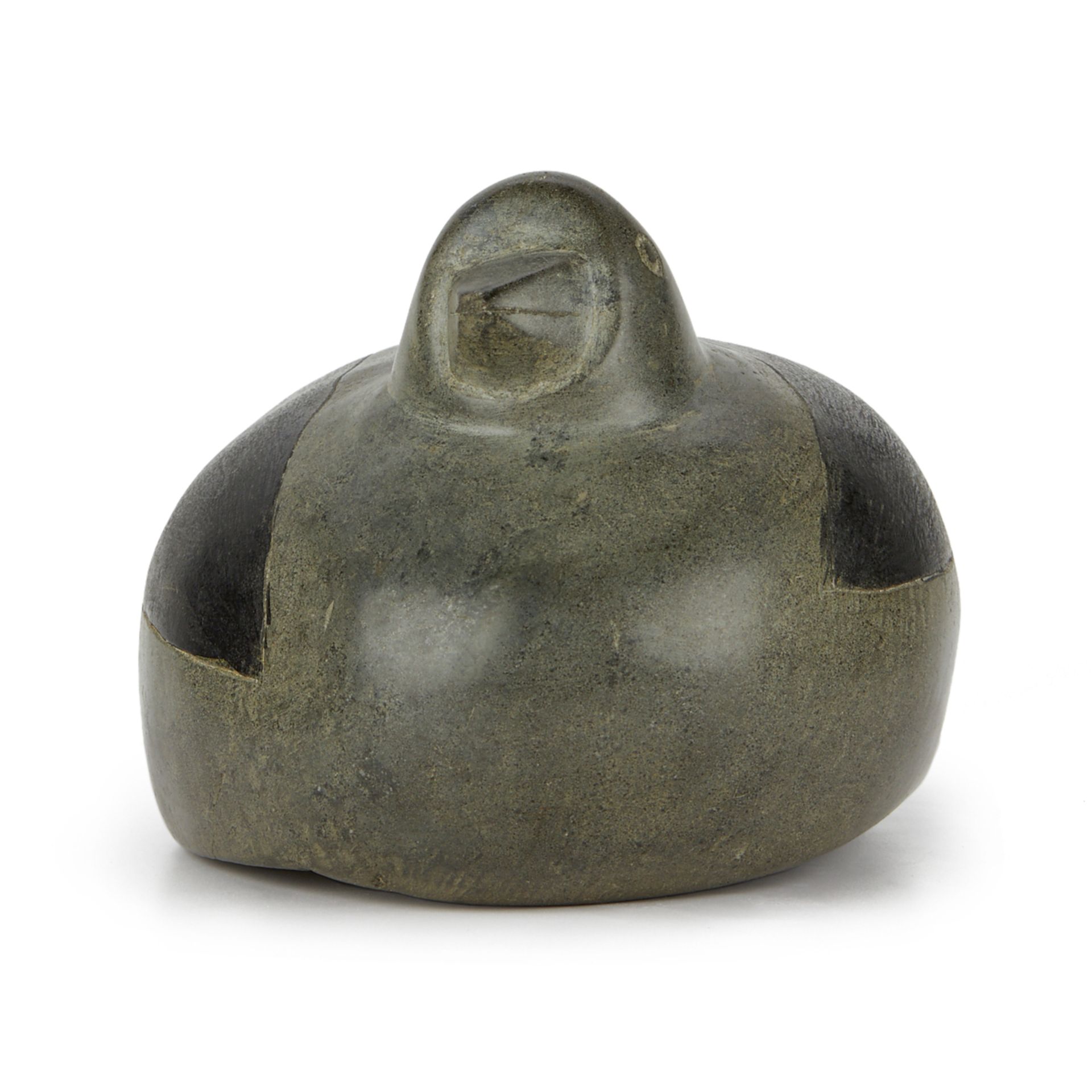 Inuit Puffin or Large Bird Stone Carving - Image 2 of 6