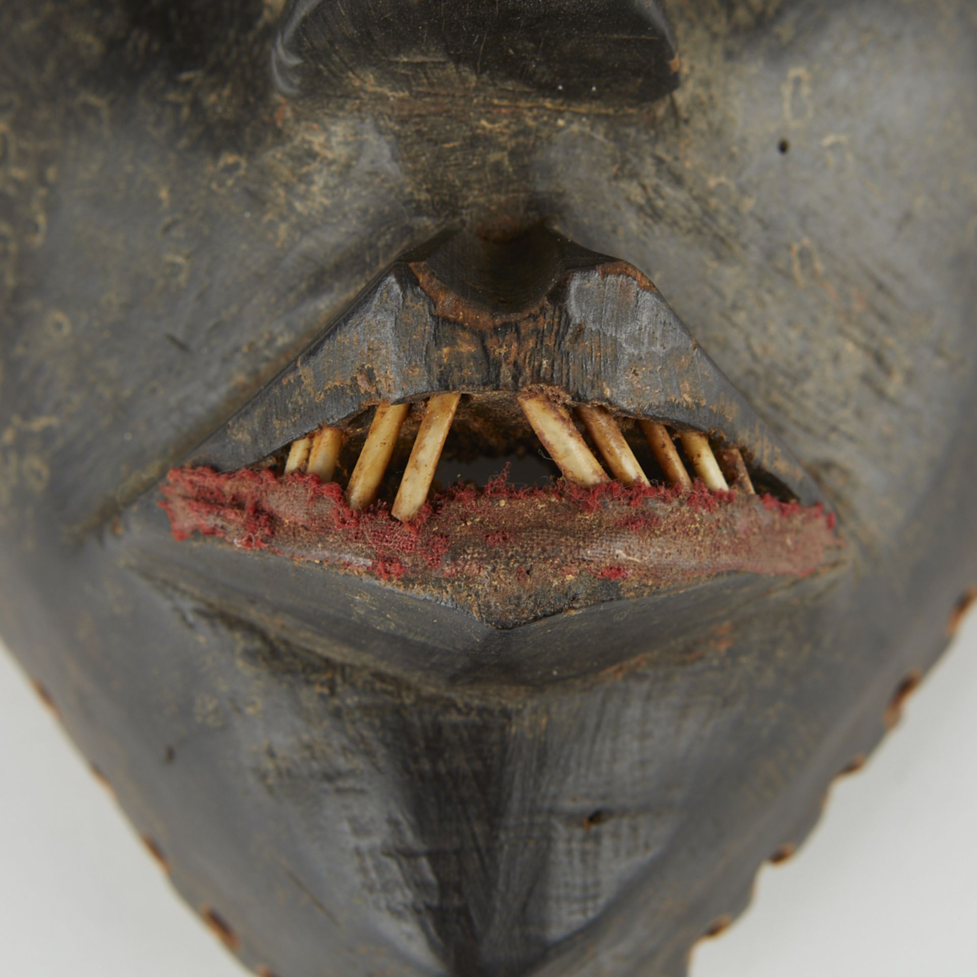 Grp: 5 20th c. African Carved Masks - Image 8 of 41