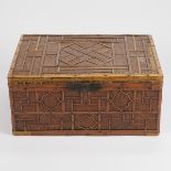 Chinese Bamboo Basketry Trunk