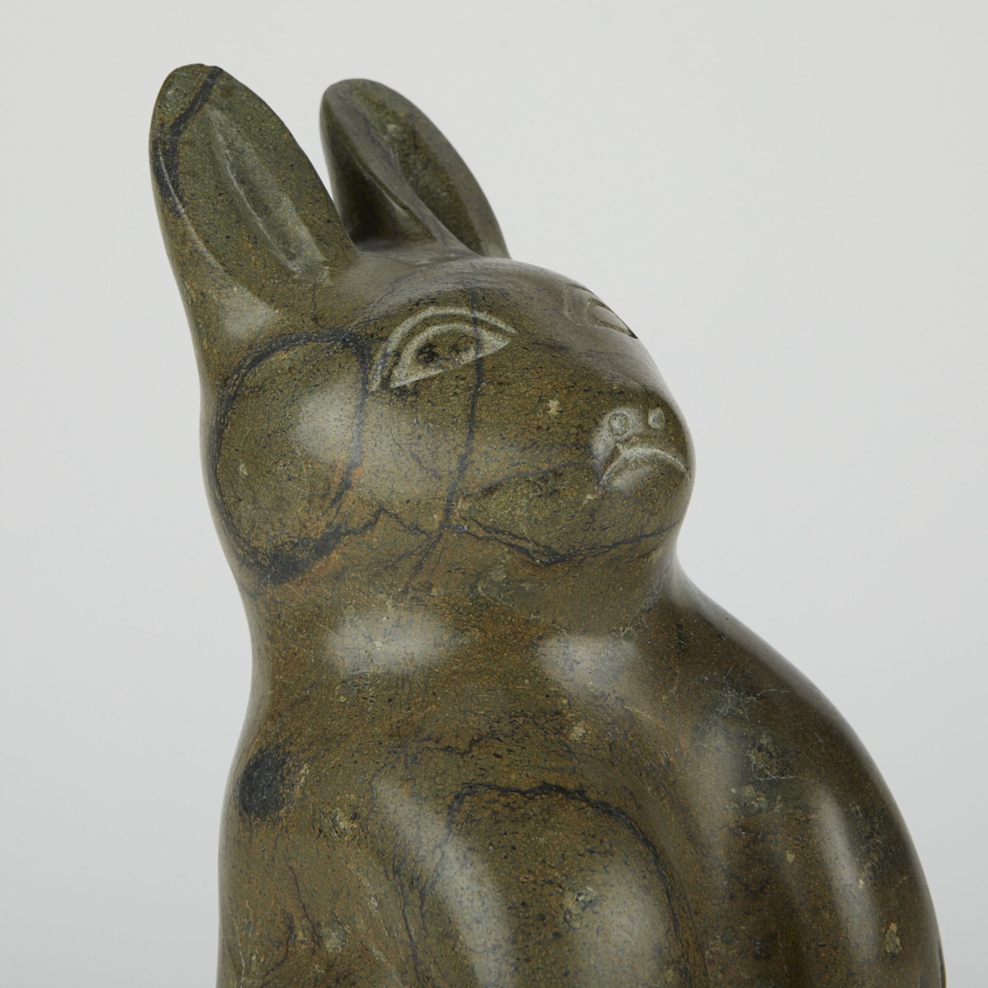 Large Stone Rabbit Carving - Image 7 of 8