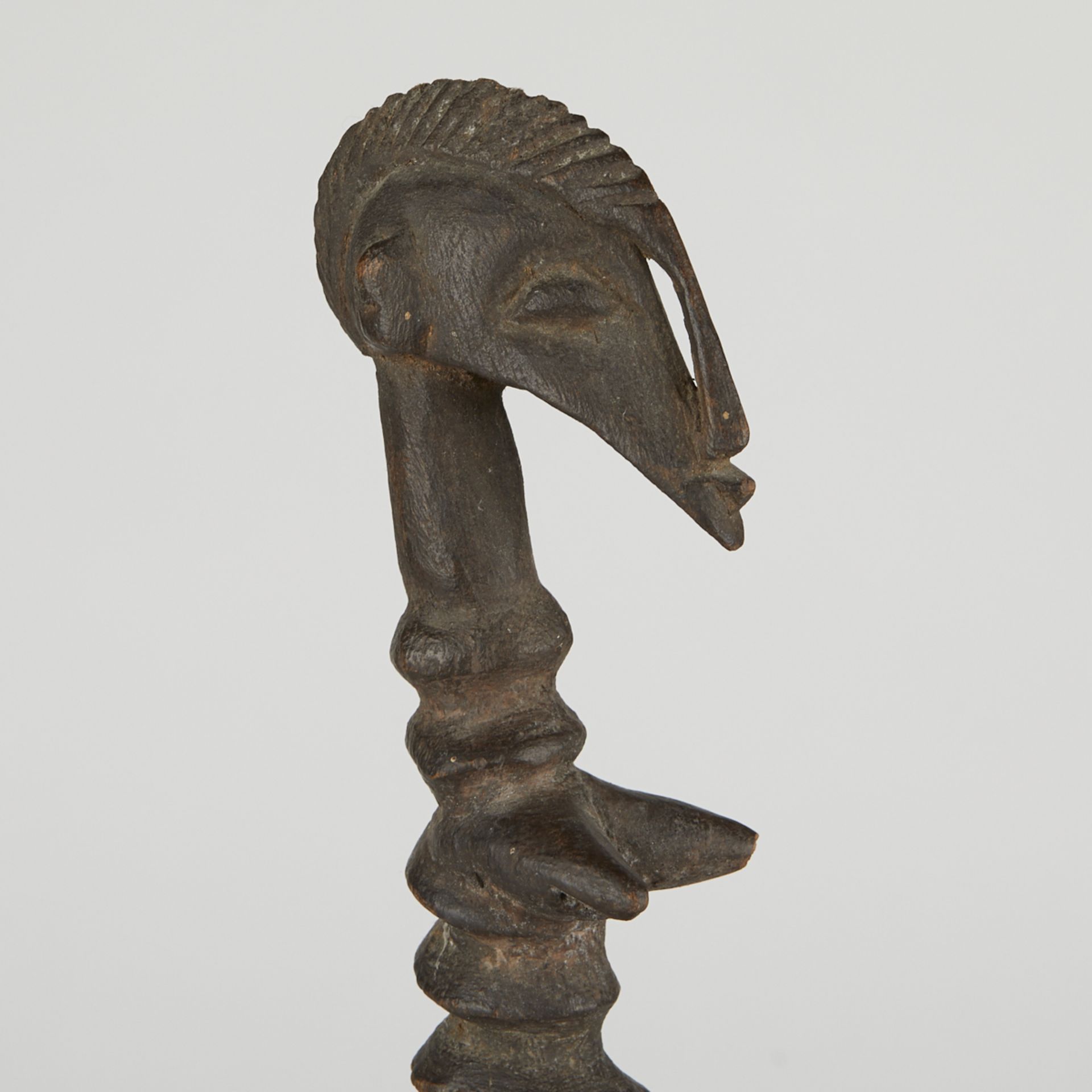 Grp: 5 20th c. African Carved Masks - Image 16 of 41