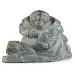 Large Inuit Carving Mother & Child