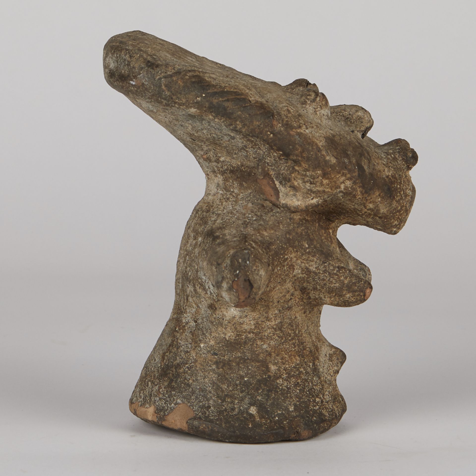 Grp: 5 20th c. African Stone Carvings - Image 14 of 35