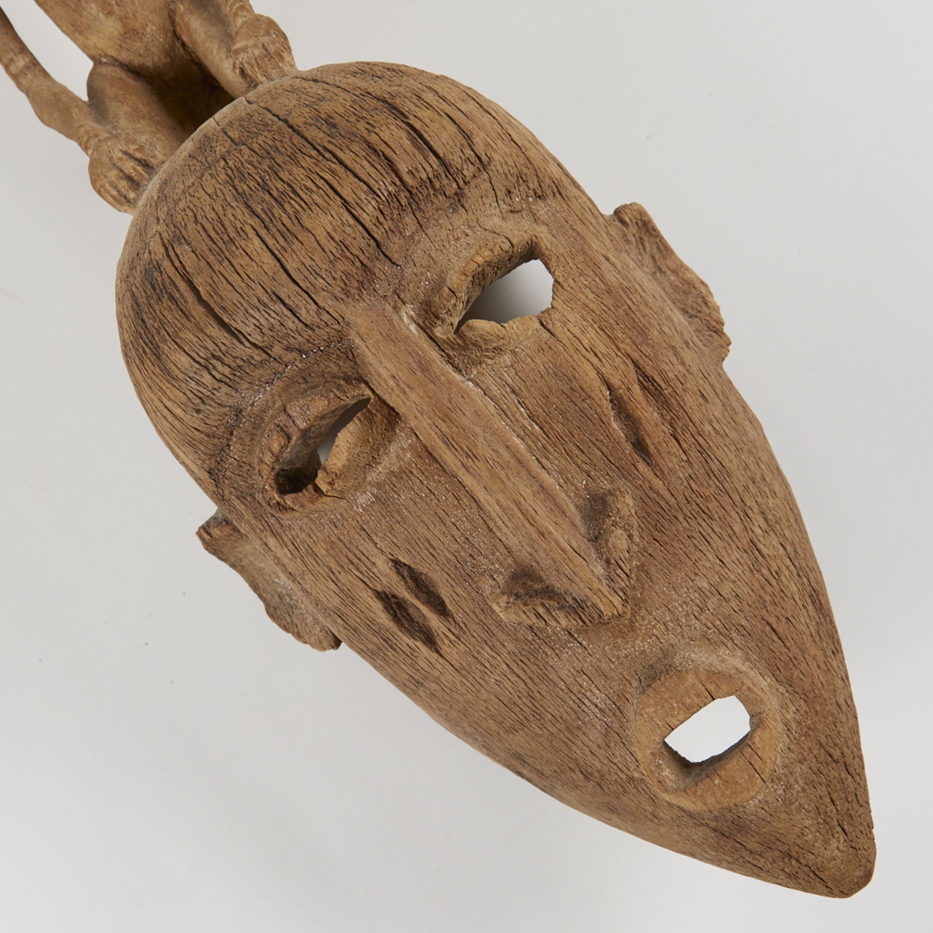 Grp: 5 20th c. African Carved Masks - Image 6 of 33