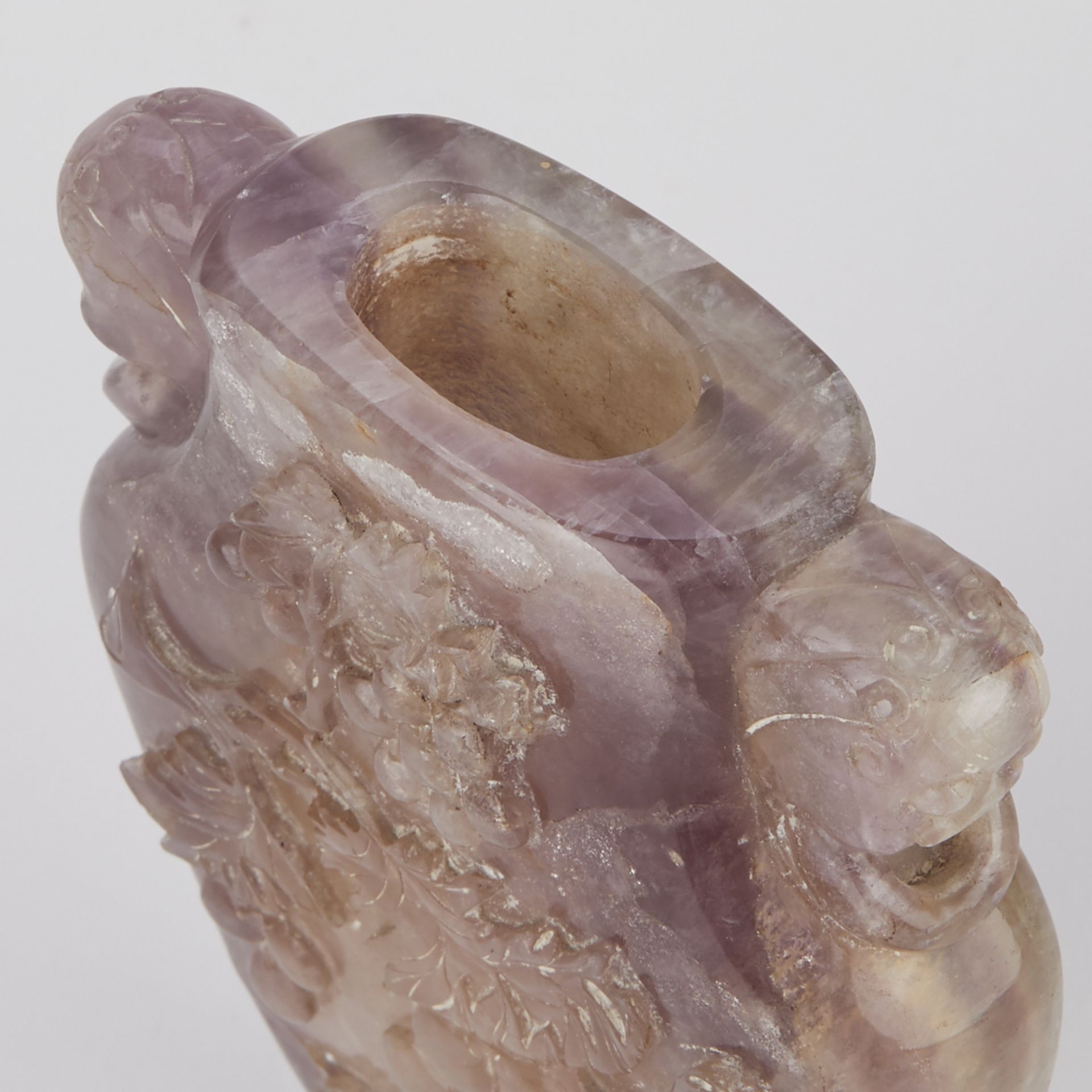 Chinese Amethyst Vase Ex T.B. Walker Collection - Image 7 of 12