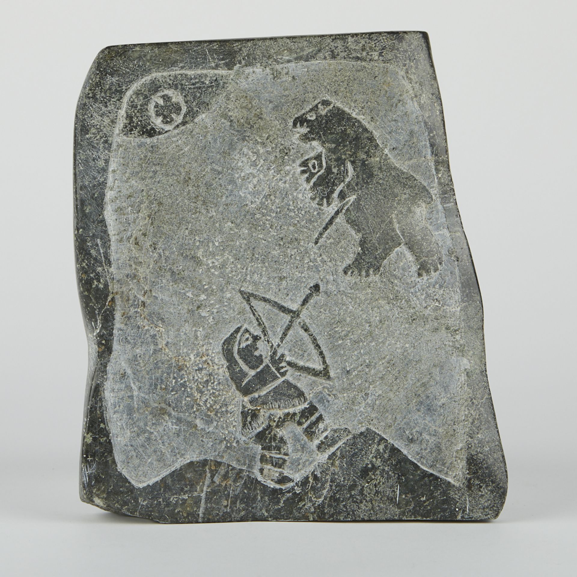 Grp: 3 Pictographic Stone Carvings - Bild 2 aus 16