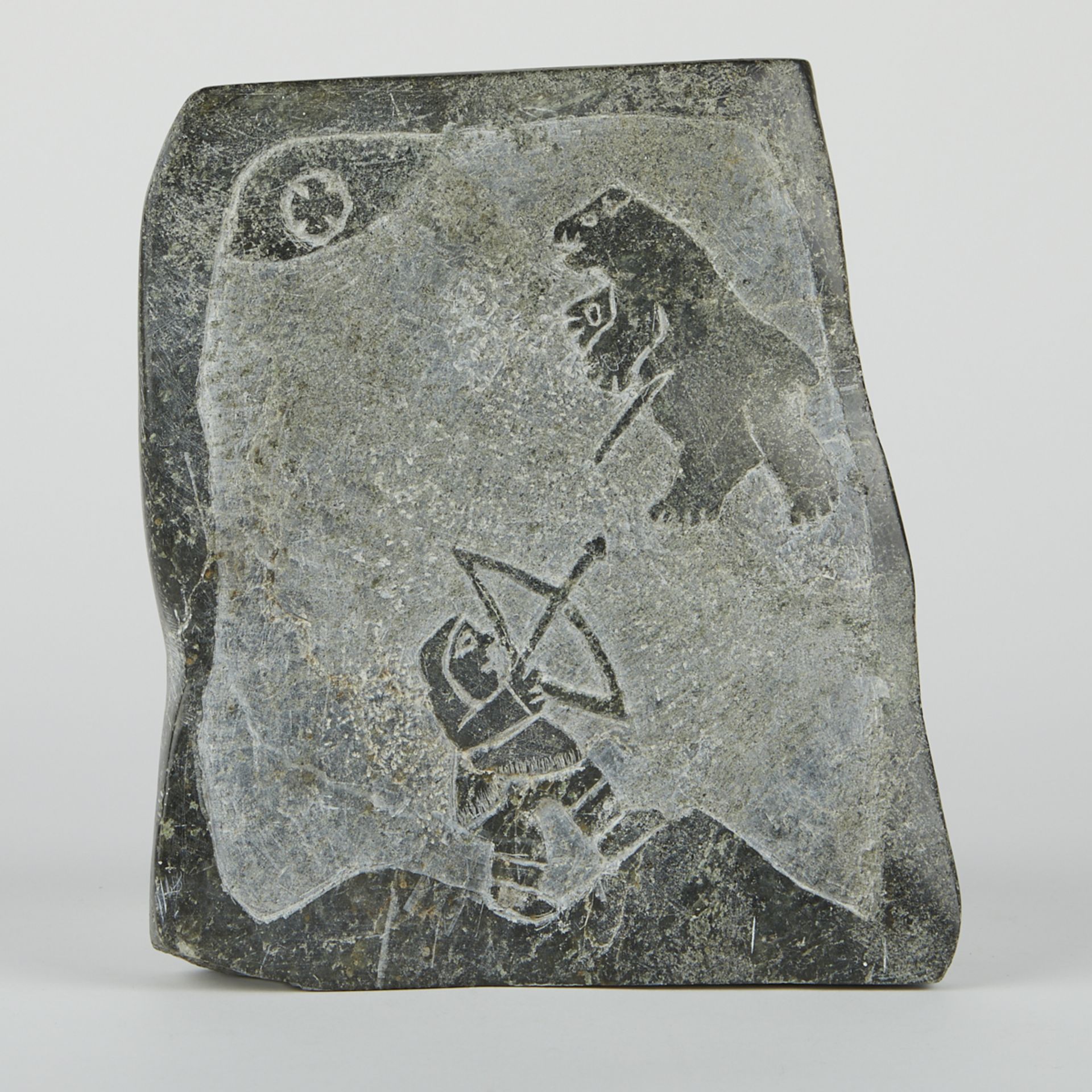 Grp: 3 Pictographic Stone Carvings - Image 2 of 16