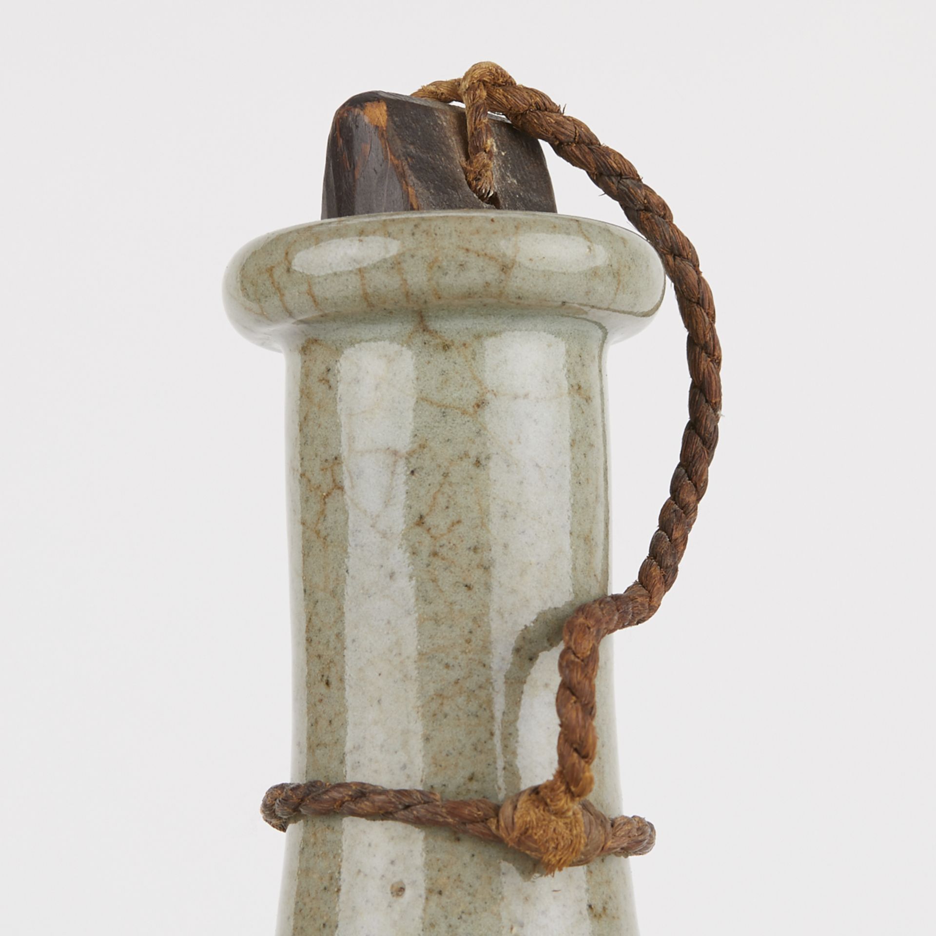 Korean Stoppered Bottle Vase - Image 5 of 7