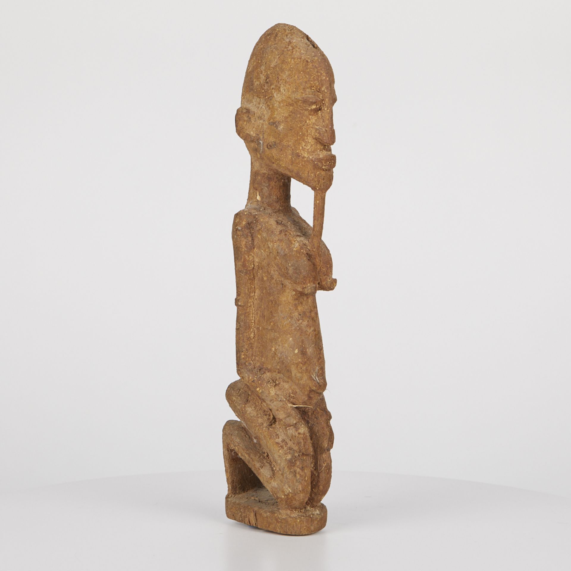 Grp: 5 20th c. African Carved Wood Figures - Image 2 of 38