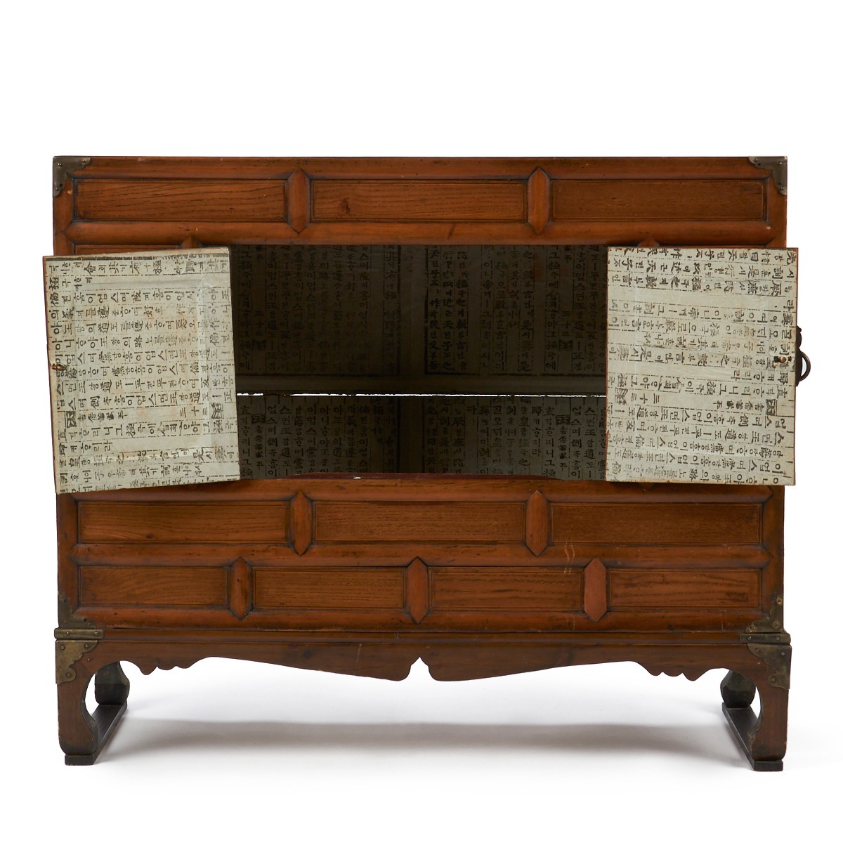 Korean Cabinet with Paktong Mounts - Image 2 of 7