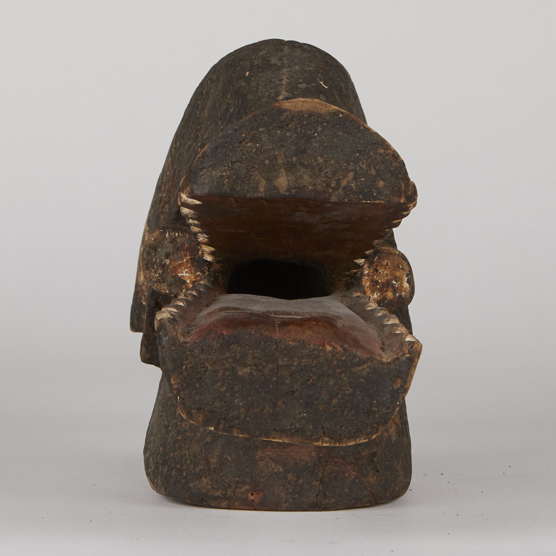 Grp: 5 20th c. African Carved Masks - Image 27 of 33