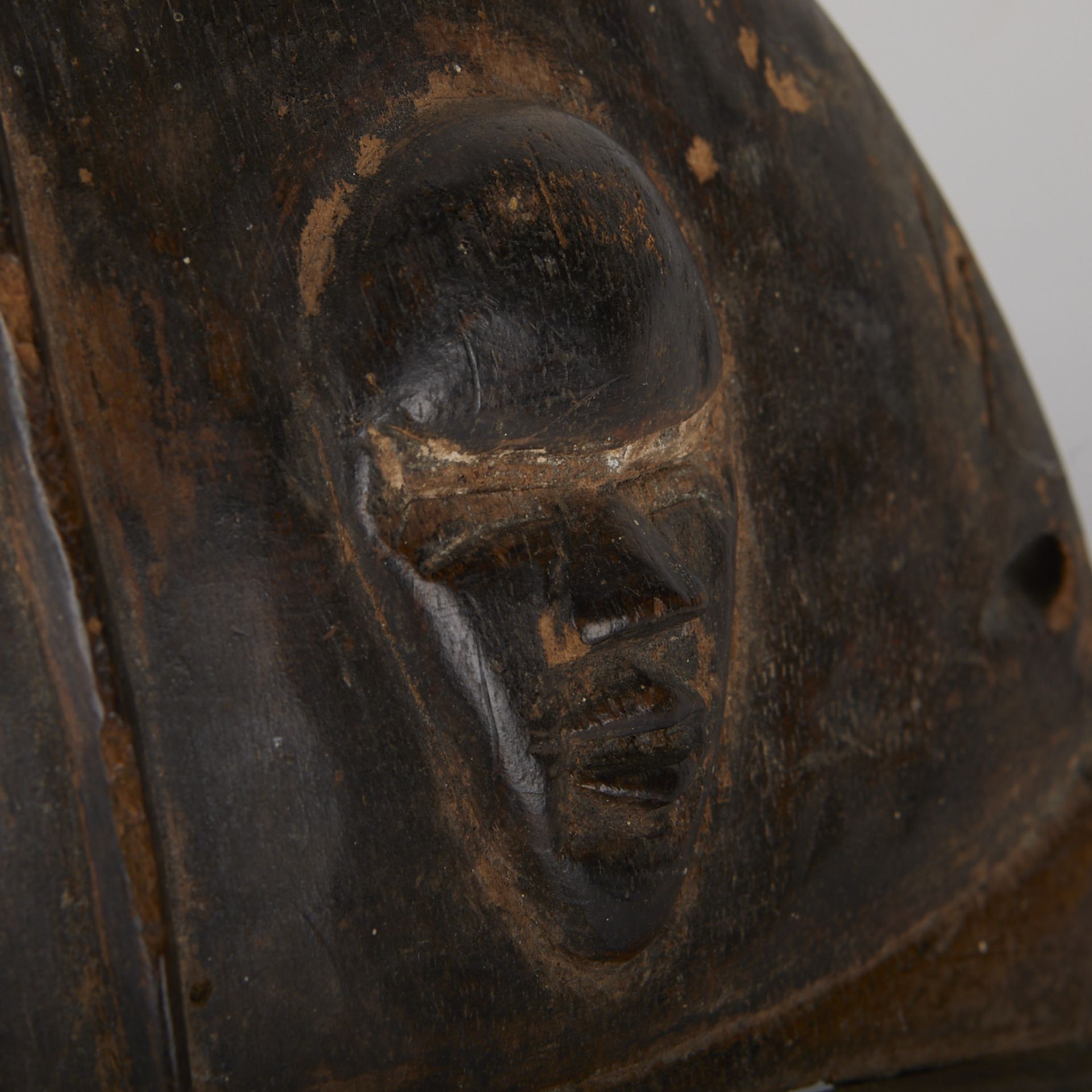 Grp: 5 20th c. African Carved Masks - Image 21 of 33