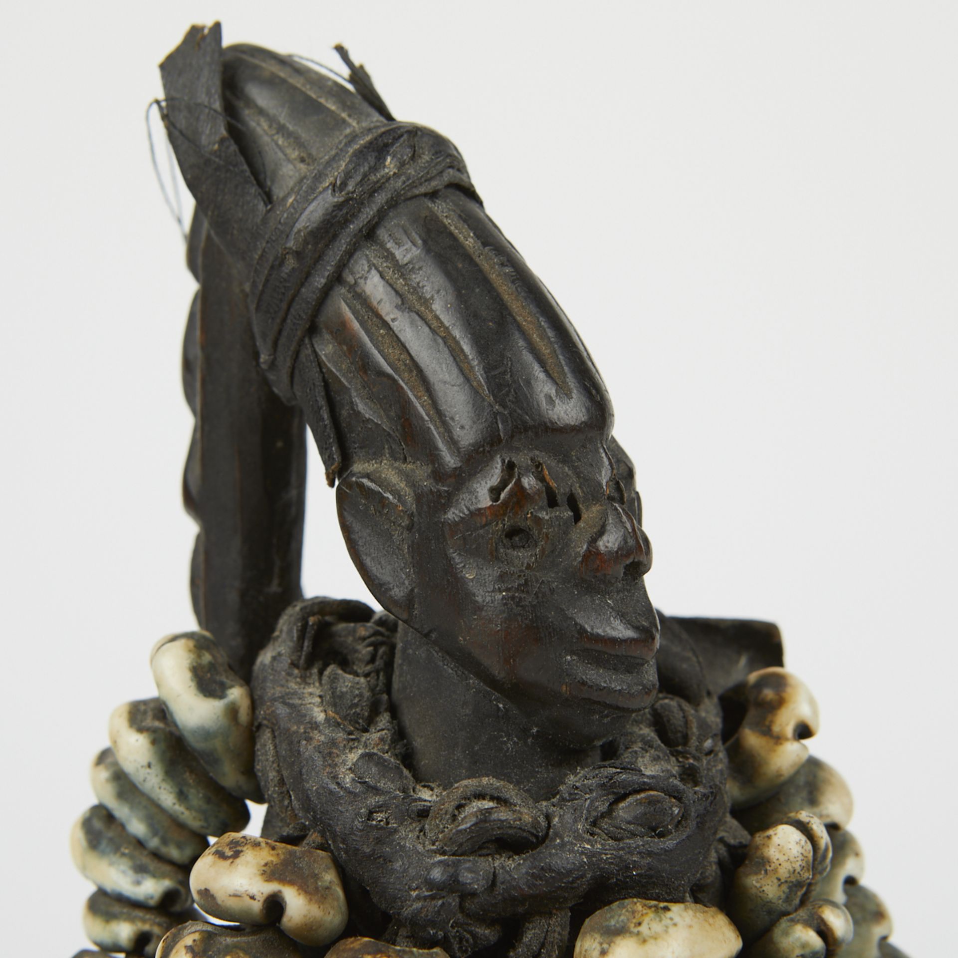 African Yoruba Nigeria Esu Eshu Element Effigy Fetish - Image 3 of 6