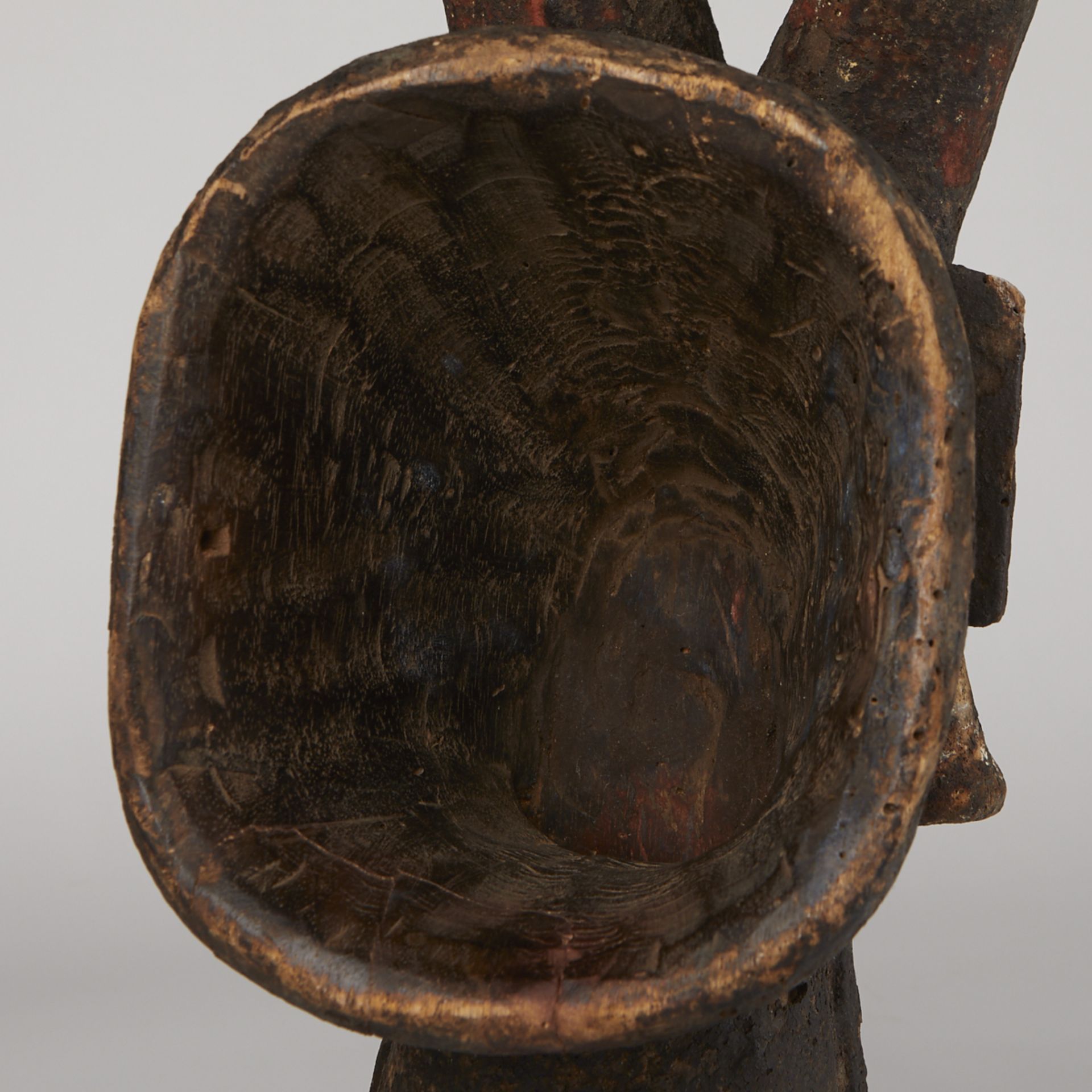 Grp: 5 20th c. African Carved Masks - Image 28 of 33