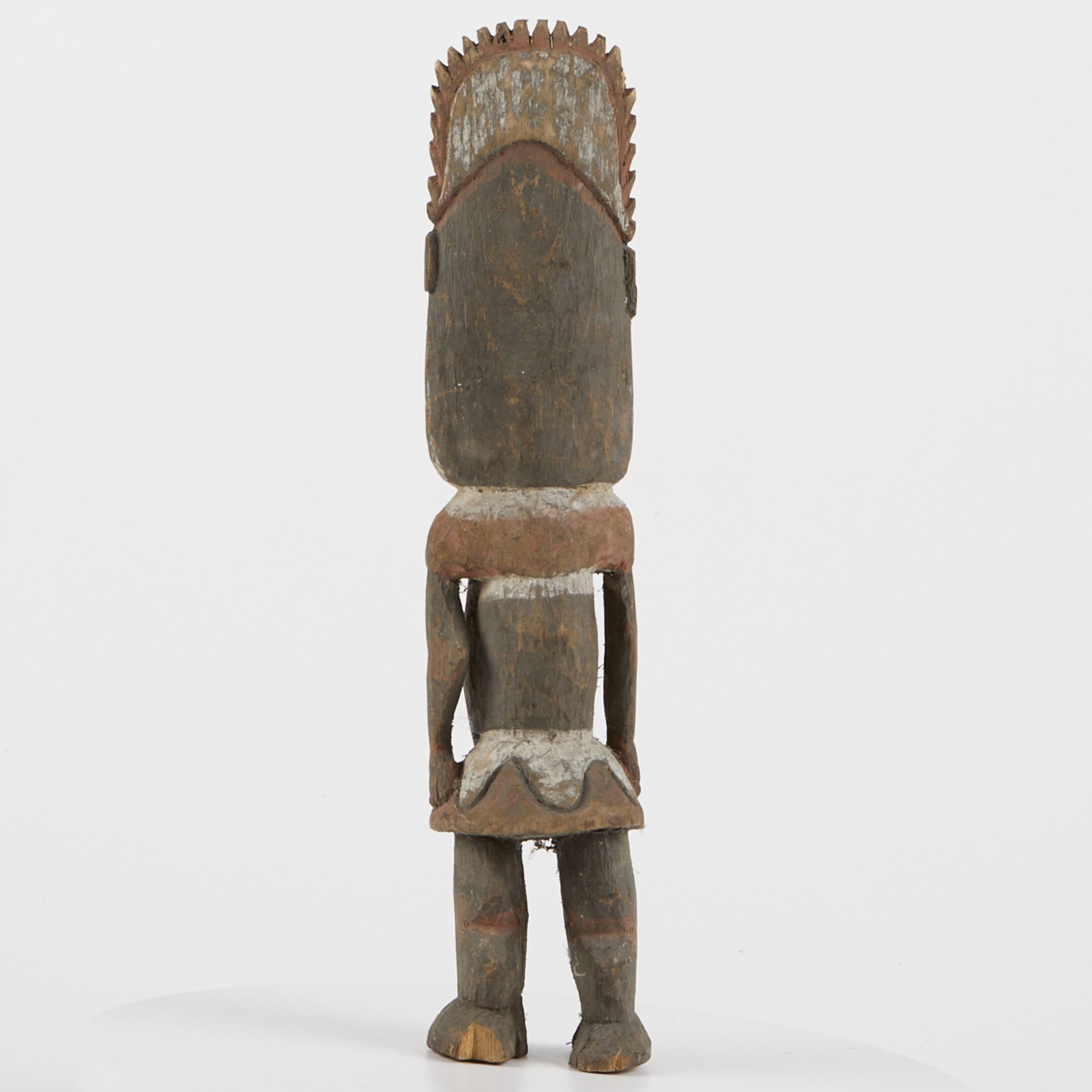 Grp: 5 20th c. African Carved Wood Figures - Image 35 of 38