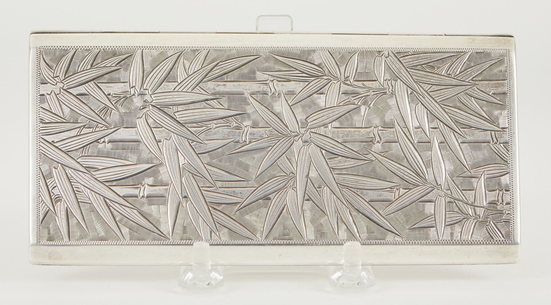 Japanese Export Silver Cigarette Case