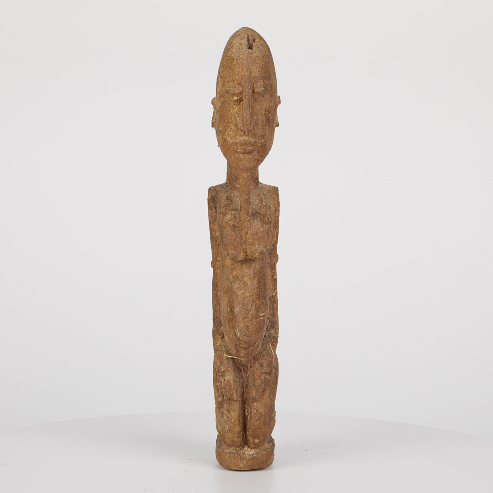 Grp: 5 20th c. African Carved Wood Figures - Image 3 of 38