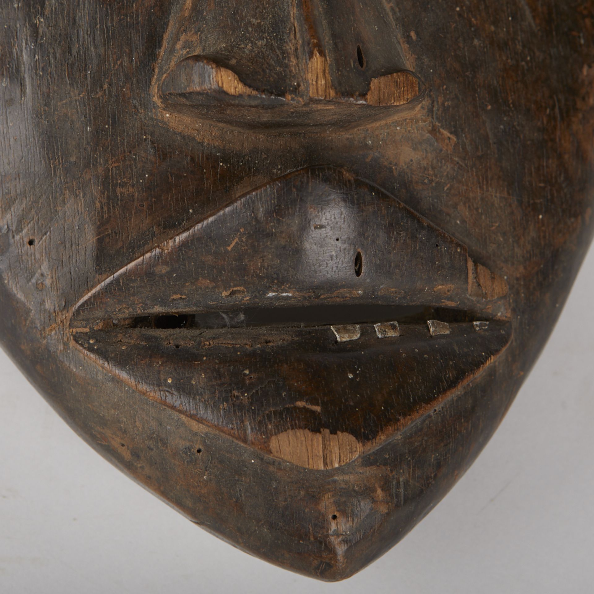 Grp: 5 20th c. African Carved Masks - Image 22 of 33