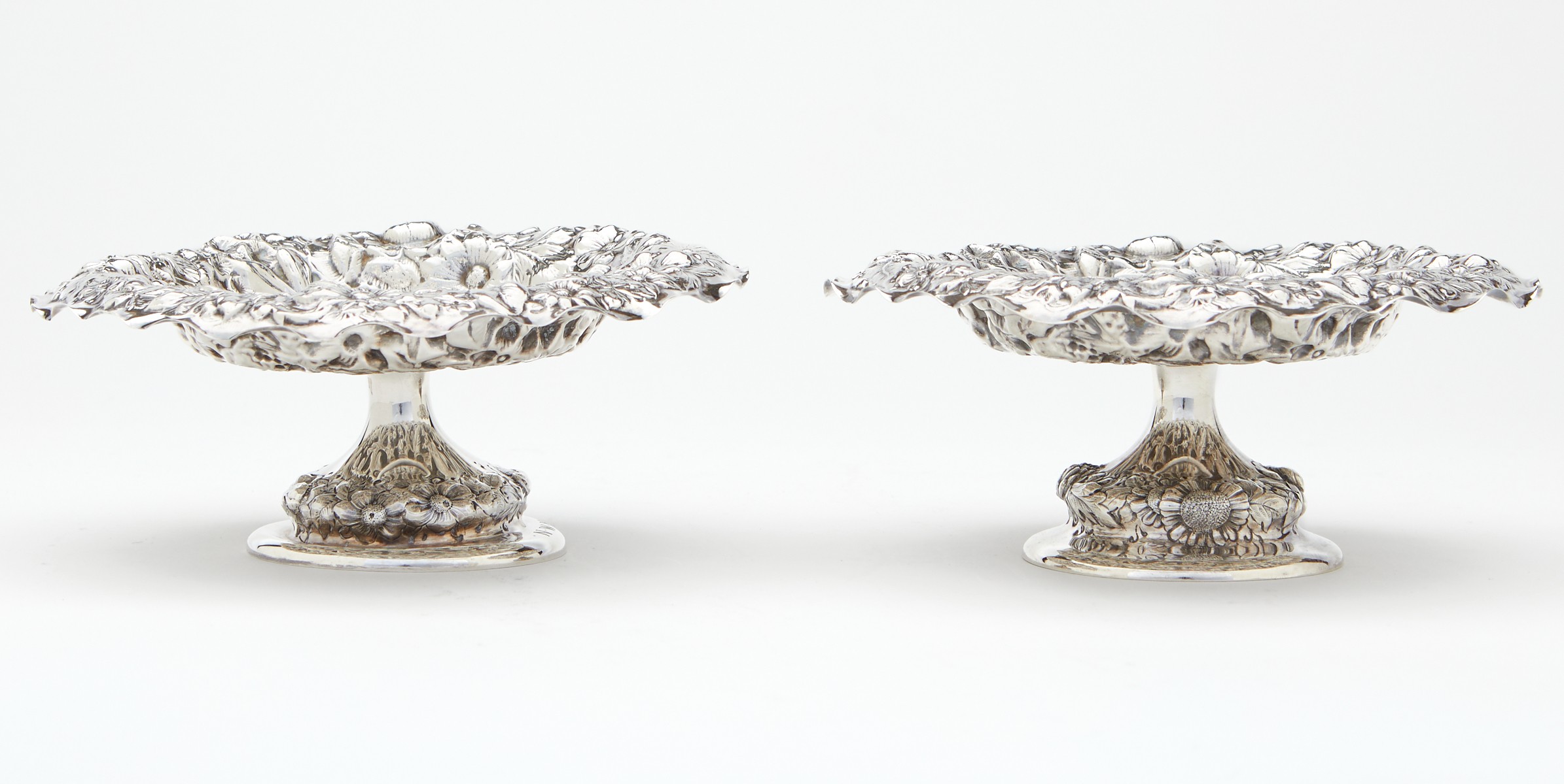 Pr: George W Shiebler Sterling Repousse Dish - Image 4 of 8