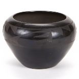 Maria Martinez San Ildefonso Blackware Pot