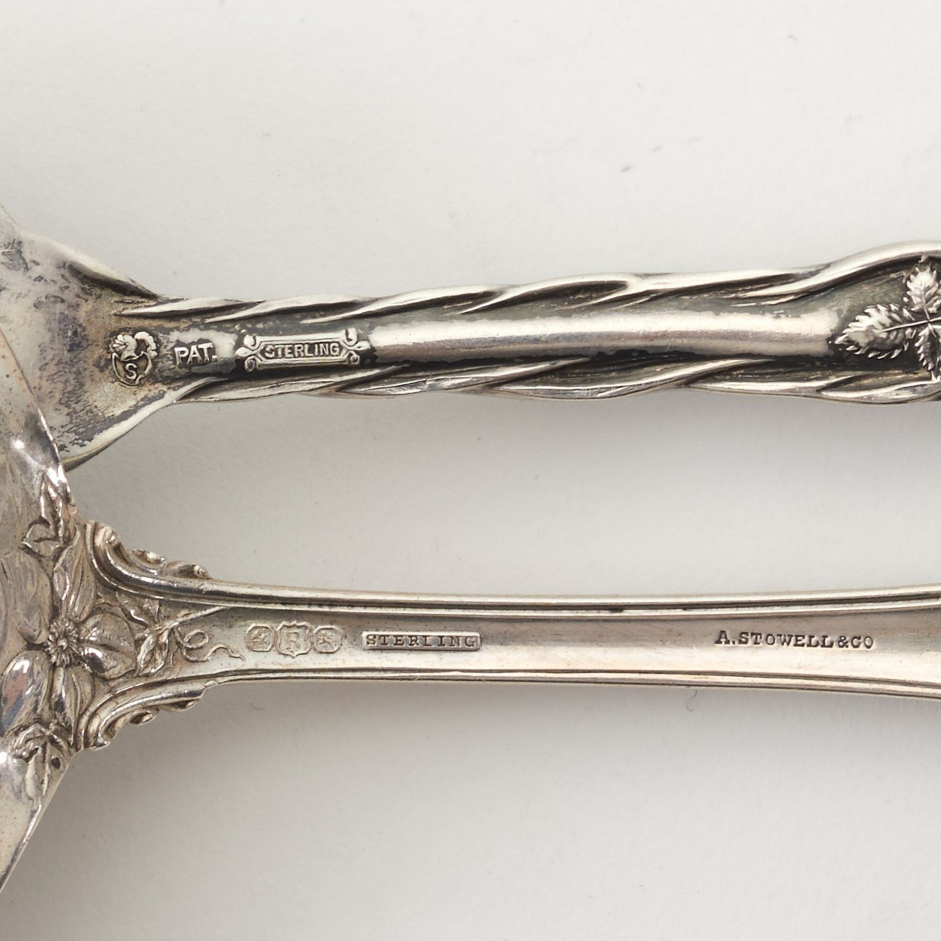 Grp: 25 Sterling Silver Serving Pieces - Image 8 of 17