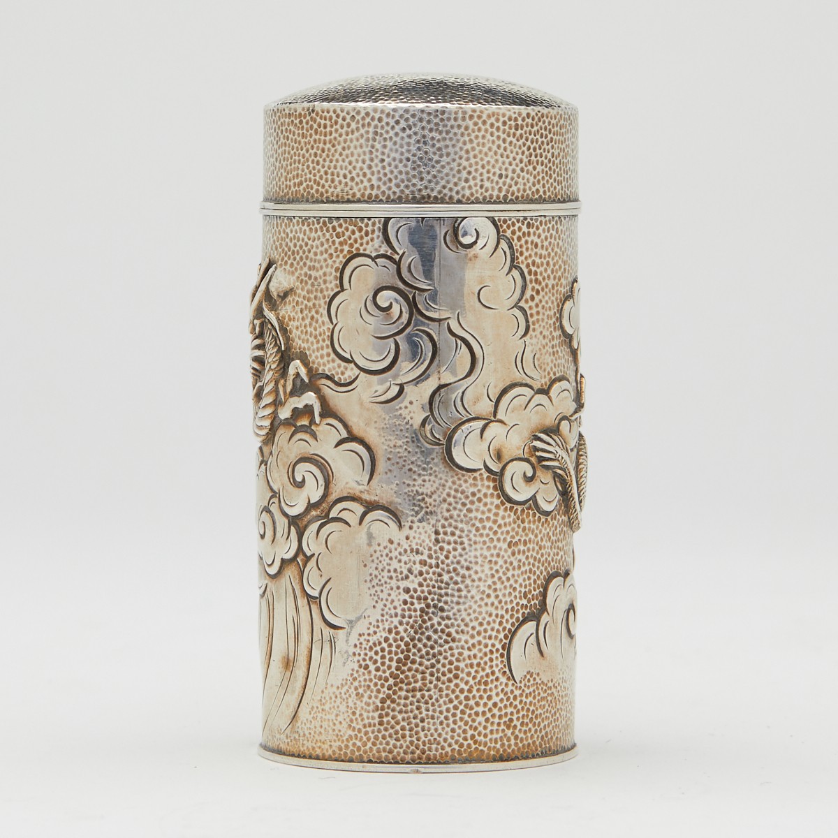 Japanese Sterling Dragon Muffineer - Image 2 of 8