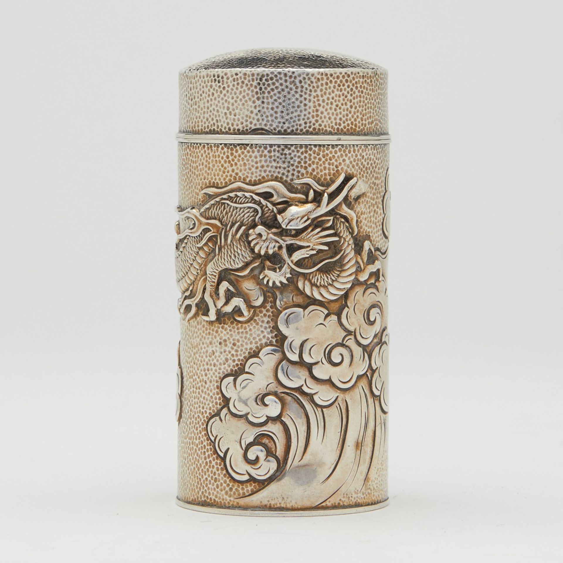 Japanese Sterling Dragon Muffineer