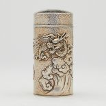 Japanese Sterling Dragon Muffineer