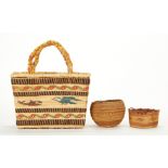 Grp: 3 Northwest Coast Baskets