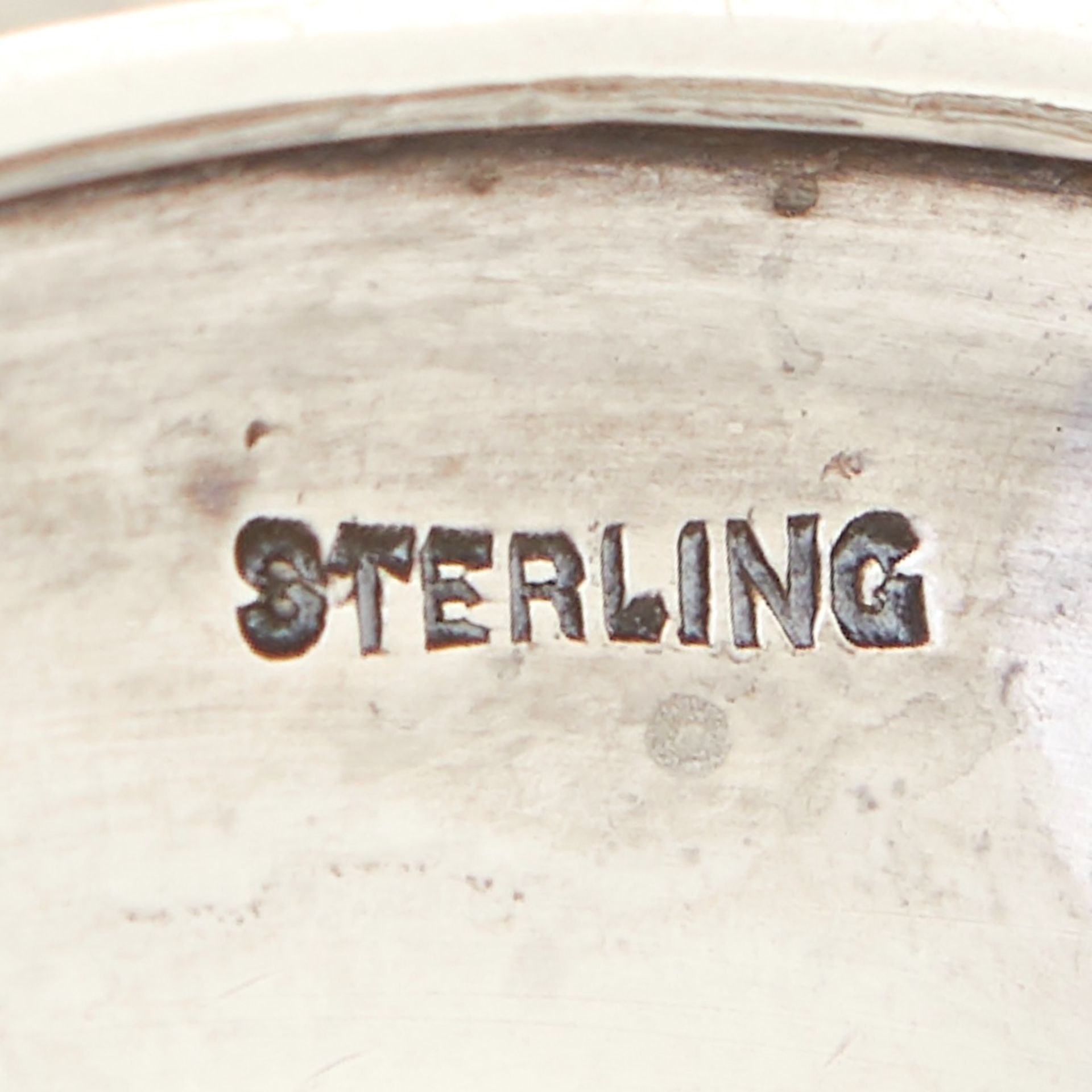 Pr: George W Shiebler Sterling Repousse Dish - Bild 6 aus 8