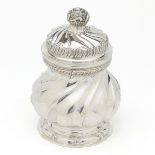 Buccellati Silver Lidded Sugar Bowl